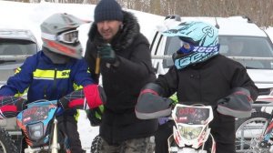 Проводы зимы под шум моторов: в Высокогорском районе прошла мото-масленица