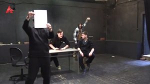 "Человек из Подольска" Репетиция