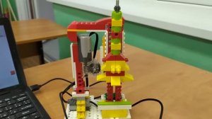 Запуск ракеты, Lego WeDo 1.0