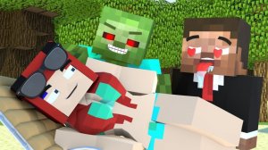 ЗОМБИ И СТИВ ЛЮБЯТ АЛЕКС - МУЛЬТИКИ ПРО МАЙНКРАФТ