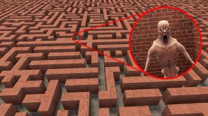 Никогда не попаду в лабиринт с SCP-096 в Garry's Mod #2