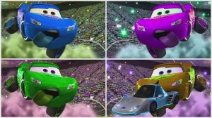 МУЛЬТИКИ: МОЛНИЯ МАКВИН в ЧЁТЫРЁХЦВЕТНОМ КОФФИН‑ДАНСЕ — колёса крутятся, огни мигают! 🚗