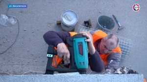 Капремонт подпорных стен на Вакуленчука, 12 планируется завершить к 1 июня