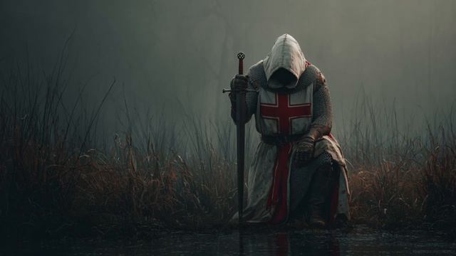 Падение ордена - Нежная музыка крестового похода, григорианские песнопения
