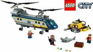 Лего Сити 60093 Глубоководный вертолет