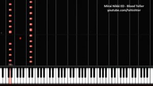 Mirai Nikki OP and ED (Piano Transcription)