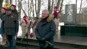 ПРАЗДНОВАНИЕ 83-Й ГОДОВЩИНЫ ОСВОБОЖДЕНИЯ ЖЕЛЕЗНОГОРСКОГО РАЙОНА ОТ ФАШИСТОВ. МИТИНГ Д. СТУДЕНОК