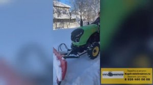 Видео отзыв от клиента Трактор Рустрак Р-244