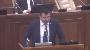 ▶️ Sedința Parlamentului din 12 decembrie 2025