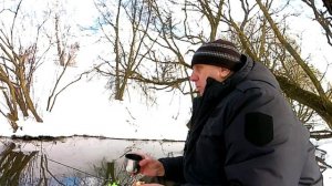 Рыбалка ранней весной!