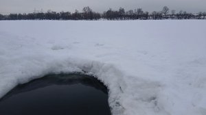 Православная купель на Данилище озере в Заозерье