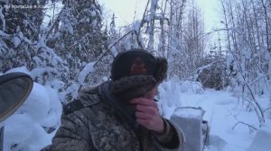 ЕДУ В ТАЁЖНУЮ ИЗБУШКУ НА ТРИ ДНЯ. БУДУ ПРОВЕРЯТЬ КАПКАНЫ НА КУНИЦ. 1 серия