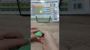 смешивание цветов пластилином