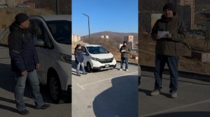 Выдаём Honda Freed + 4WD нашему клиенту. Отзыв о NotBadCars