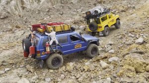 Радиоуправляемые внедорожники покоряют экстремальные трассы и скалы