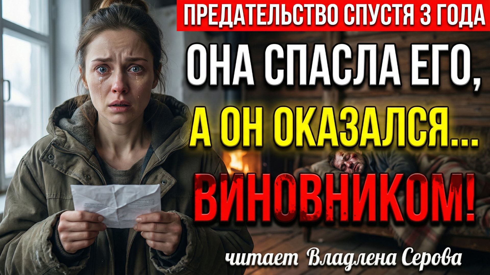 Она тащила его на санках из леса, не зная, что он МОЛЧАЛ о смерти её мужа три года