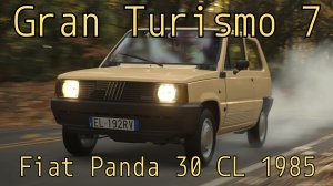"Маленькая Италия: Fiat Panda 30 CL 1985 в Gran Turismo 7"