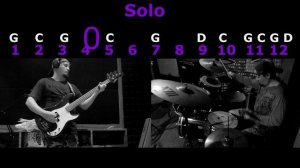 SRV - Texas Flood (live version) Backing Track E