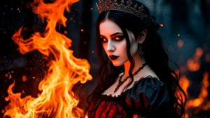 // GOTHIC METAL OPERA // Princess of fire // 0016 // AI //