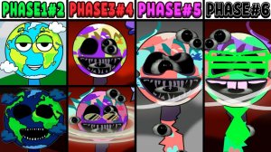 INCREDIBOX SPRUNKI 🌍 ВСЕ ФАЗЫ НОВОГО OC ✨ ПЛАНЕТА ЗЕМЛЯ 🌎 ОТ 1️⃣ ДО 6️⃣ ФАЗЫ 💫