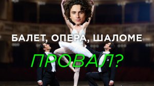 ТИМОТИ ШАЛАМЕ ОТМЕНИЛ БАЛЕТ И ОПЕРУ