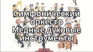 II. Музыкальные инструменты. Симфонический оркестр. Медные духовые инструменты