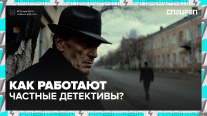 ЧАСТНЫЕ ДЕТЕКТИВЫ | Как именно они работают | Спецреп
