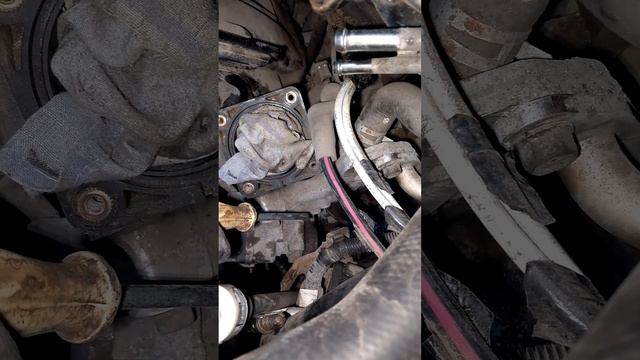 Заменил стартер Mitsubishi Outlander XL II 2.0 (4B11) 2010г. без снятия впускного коллектора