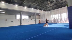 ЖП 1 юношеский разряд, Харинина Таисия - Остапчук Алена, КРСДМОО, Комбинированное упражнение