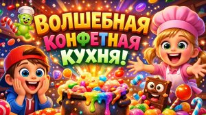 МУЛЬТФИЛЬМЫ ДЛЯ ДЕТЕЙ | ВОЛШЕБНАЯ КОНФЕТНАЯ  КУХНЯ