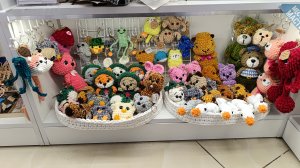 Много брелочков крючком. Мастер-классы