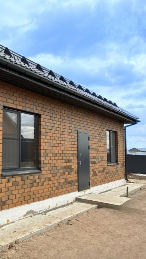 НовоДом | Обзор отделки под ключ в кирпичном одноэтажном доме 74м2!