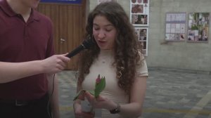 Студсовет СПбГУПТД провел праздничную акцию в честь Международного женского дня