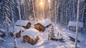 НА ЛЫЖАХ ДО ТАЕЖНОЙ ИЗБЫ. КУДА ИСЧЕЗЛА РЫБА И ДИЧЬ?