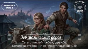 🎧АУДИОКНИГА ПОЛНОСТЬЮ ✨ Зов магических дорог 💛 ЮМОРИСТИЧЕСКОЕ ФЭНТЕЗИ  🌍  ЧАСТЬ 2️⃣