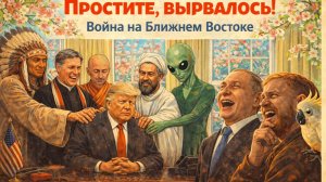 Война на Ближнем Востоке, возложение рук на Трампа и члена на БиБи // Простите, вырвалось №366
