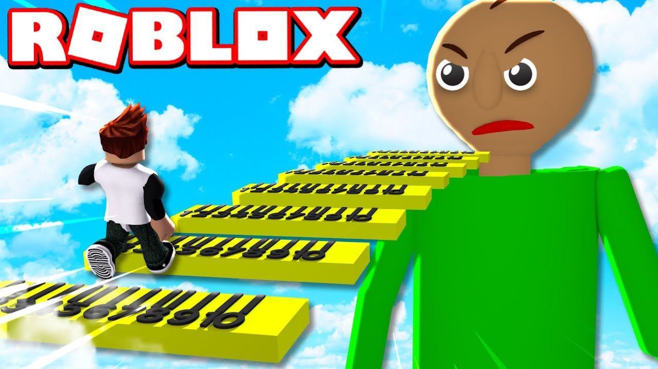 Побег Из Балди в Roblox Obby