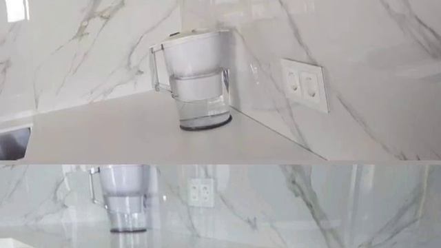 Наша сборка кухня с профилем GOLA.