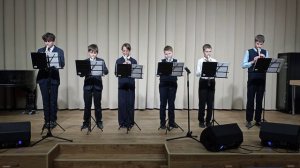 Вдохновение, анс, 12-13 лет, СПб Музицирование Блокфлейта Вар. на тему р.н.п. «Ах ты зимушка-зима"