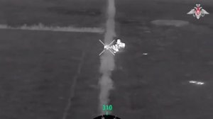 Наша артиллерия разбирает позиции противника