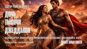 Аудиокнига. Эдгар Райс Берроуз — «Дочь тысячи джеддаков»