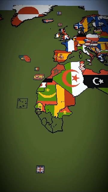 Строю мир в MINECRAFT!!!! | #geomapping #history #map #minecraft #memes #shorts