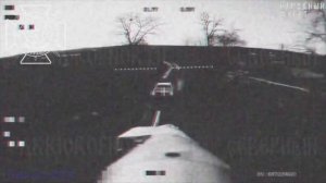 Уничтожение вражеской техники в приграничье.