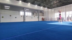 ЖП 1 юношеский разряд, Ребриёва Дарья - Любич Юлия, ДШИ г.Светлый, Комбинированное упражнение