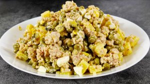 Салат замена оливье. Очень вкусный и простой