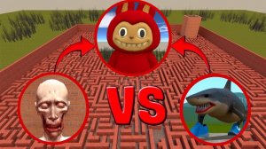 ТУНГ ТУНГ САХУР против SCP-096 против звуковых лент | Мод Гарри Эпическая битва