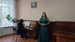 Концертмейстер Вахрамова Наталья, ФГБОУ ВО АГИК, солистка Матвеева Алина - "Ночь"