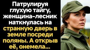 ИСТОРИИ ИЗ ЖИЗНИ/Патрулируя глухую тайгу, женщина-лесник наткнулась на странную дверь в земле