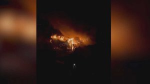 Два дома сгорели в Сочи минувшей ночью