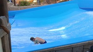 Урок катания на сёрфе!